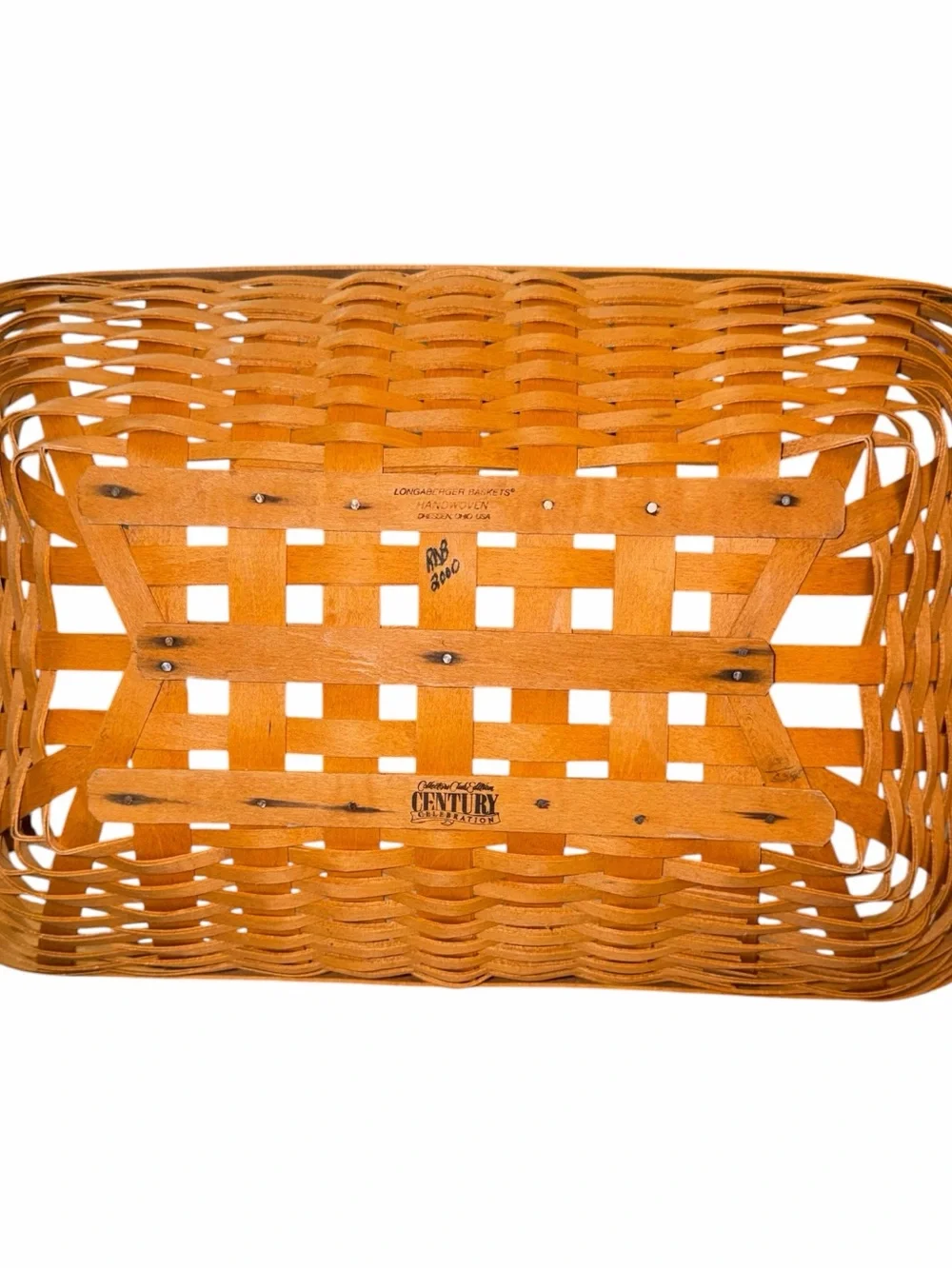 VINTAGE Longaberger 2000 Collectors Club Spring Meadow Basket
